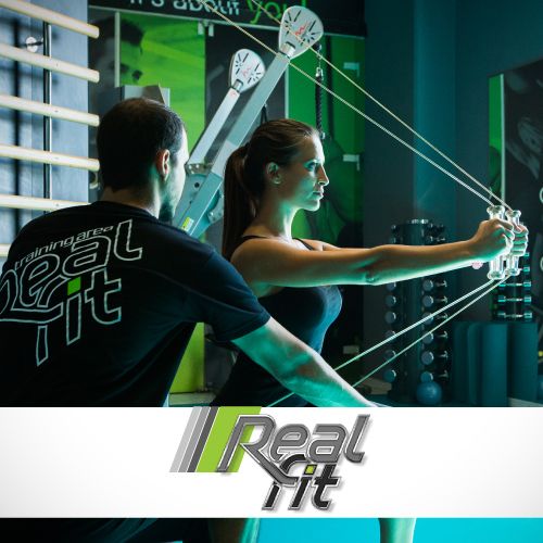 Realfit Online σύστημα κρατήσεων και app